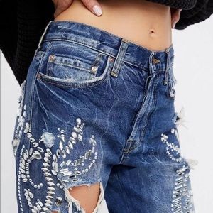 Free People boyfriend embellished 27